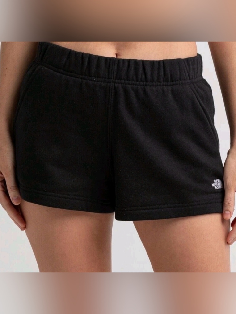 The North Face Women's Black Elastic Waist Athletic Shorts